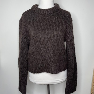 Knit Sweater Weekday Cropped Sweatshirt Weekday Knit Cropped Flash