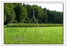 GITZO RA 4 JUMBO - TRIPOD 200cm, Aluminium, No Head, IN VERY GOOD CONDITION