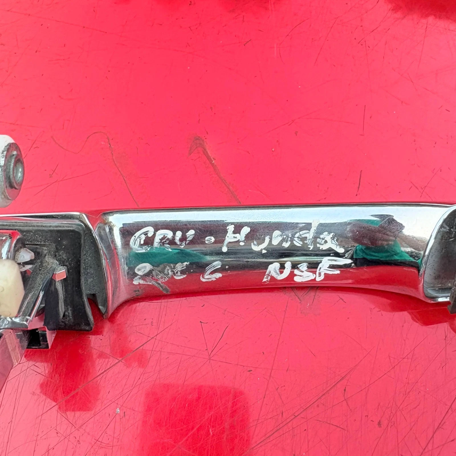 Honda CR-V MK3 2006-2012 left front chrome outer door handle actual item from 2006 donor