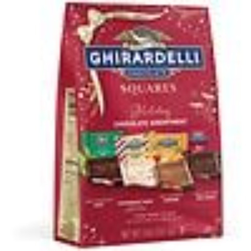 Ghirardelli Chocolate Squares Holiday Bag Assorted, 12.0 oz