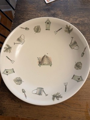 Pfaltzgraff Naturewood Stoneware Serving Bowl 12'' Round Pasta Dish