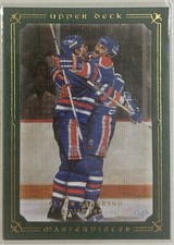 2008-09 Upper Deck Masterpieces Framed /99 .Glenn Anderson . Oilers