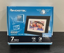Pandigital 7 Inch Digital Black Photo Frame with Remote 4000 images No Card