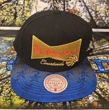 Mitchell & Ness Budweiser Courtside NBA Orlando Magic SnapBack Black Gold Hat