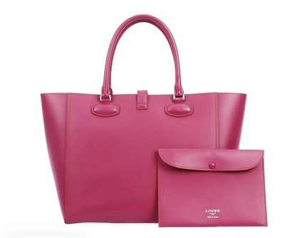 Loewe Perforated Leo Tote with Pouch | eBay