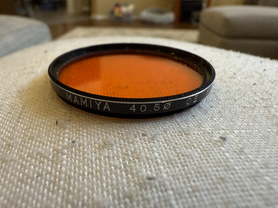 Mamiya 40.5 mm 02 Orange Camera Filter - Image 2 of 4