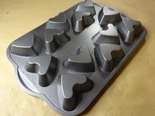 Nordic Ware Heart Tartlette Pan Used & Clean Made in USA