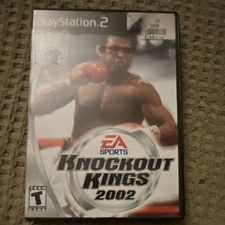 EA SPORTS Knockout Kings 2002 Sony PlayStation 2 PS2 Boxing T Manual