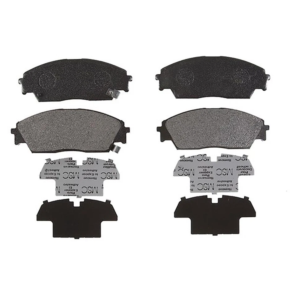 Pastillas de freno delanteras metálicas y zapatas traseras Element3 para Honda CRX 1990-1991 Foto 3 de 4