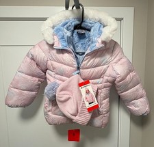 SNOZU Kids' Jacket with Hat , size 6 , color PINK. BRAND NEW NWT  NWT