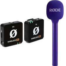 Rode Wireless ME Clip-on Wireless Microphone System with Handheld Adapter -