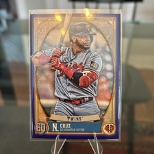2021 Topps Gypsy Queen - Nelson Cruz #59 Indigo /250