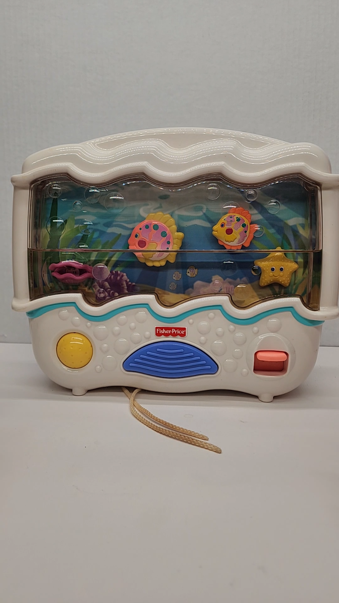 Vtg Fisher Price Ocean Wonders Aquarium Musical Crib Soother | eBay