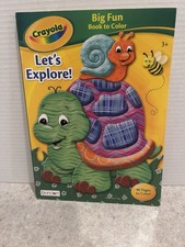 Crayola Coloring Book 2016 Lets Explore Unused New Hallmark Color Book New