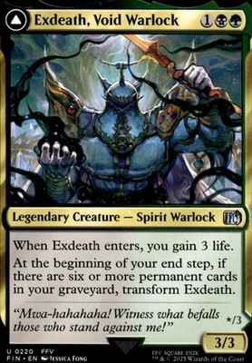 Exdeath, Void Warlock U FINAL FANTASY 220 NM