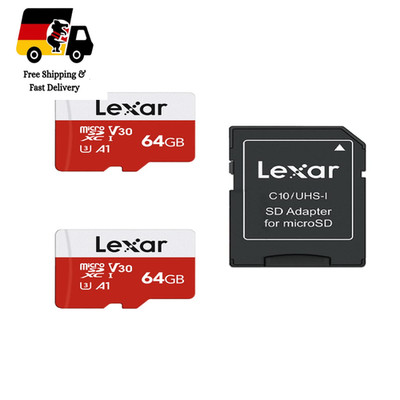 Lexar Micro SD 64GB 2 Stück UHS-I U3 A1 V30 C10