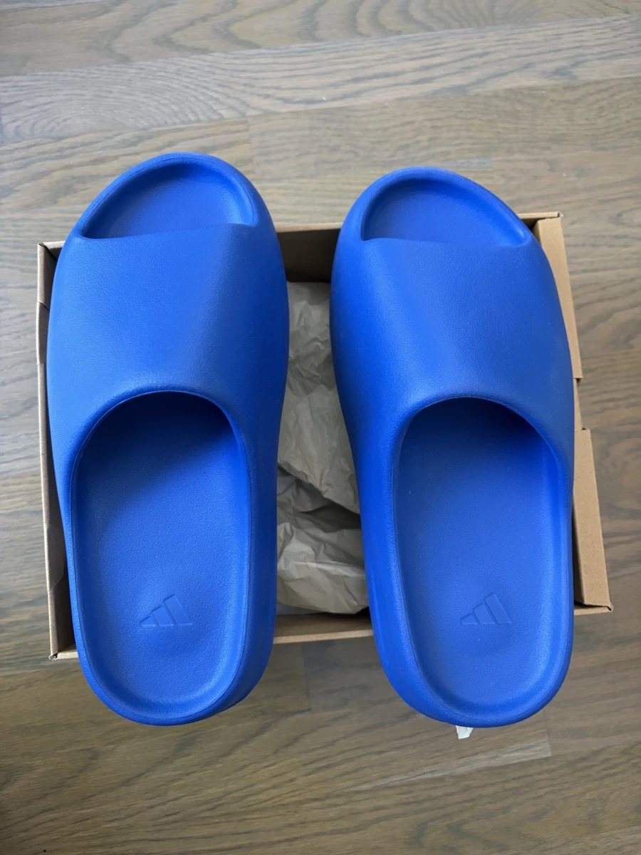 adidas Blue Slide Sandals for Men for sale | eBay display picture 1
