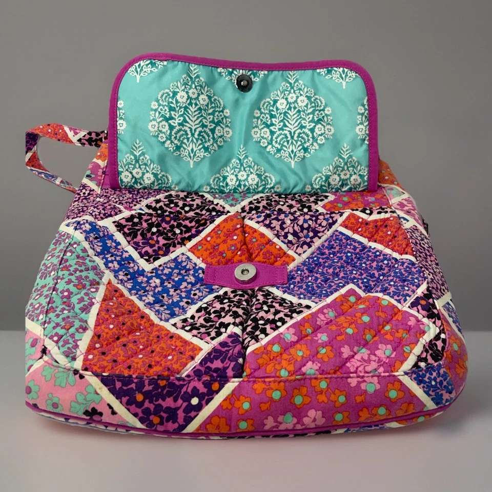 Vers Bradley Adj. 11”-23” Crossbody Mailbag  In Modern Medley 12.5”x11.5”x2.5” - Image 4 of 4