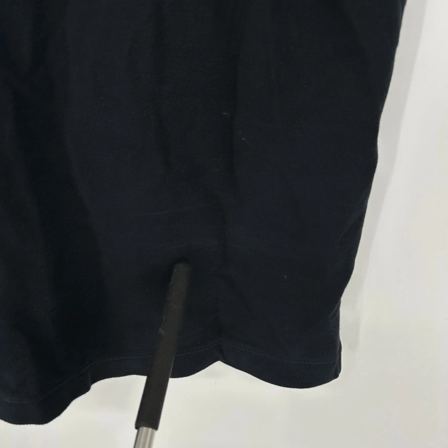 Camisa Polo Emporio Armani Para Hombre Mediana Azul Logo Parche Manga Corta Foto 4 de 4