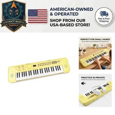 Lightweight 49-Key Music Keyboard - USB-C Battery Operation, Headphone Ready