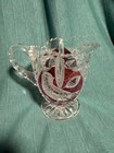 Vintage Hofbauer Red Byrde's Crystal Creamer — photo 1
