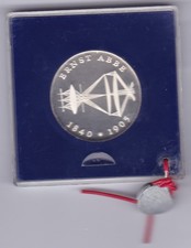 20 Mark 1980 Ernst ABBE Pol. Plate Original Packaging Edition  5,503