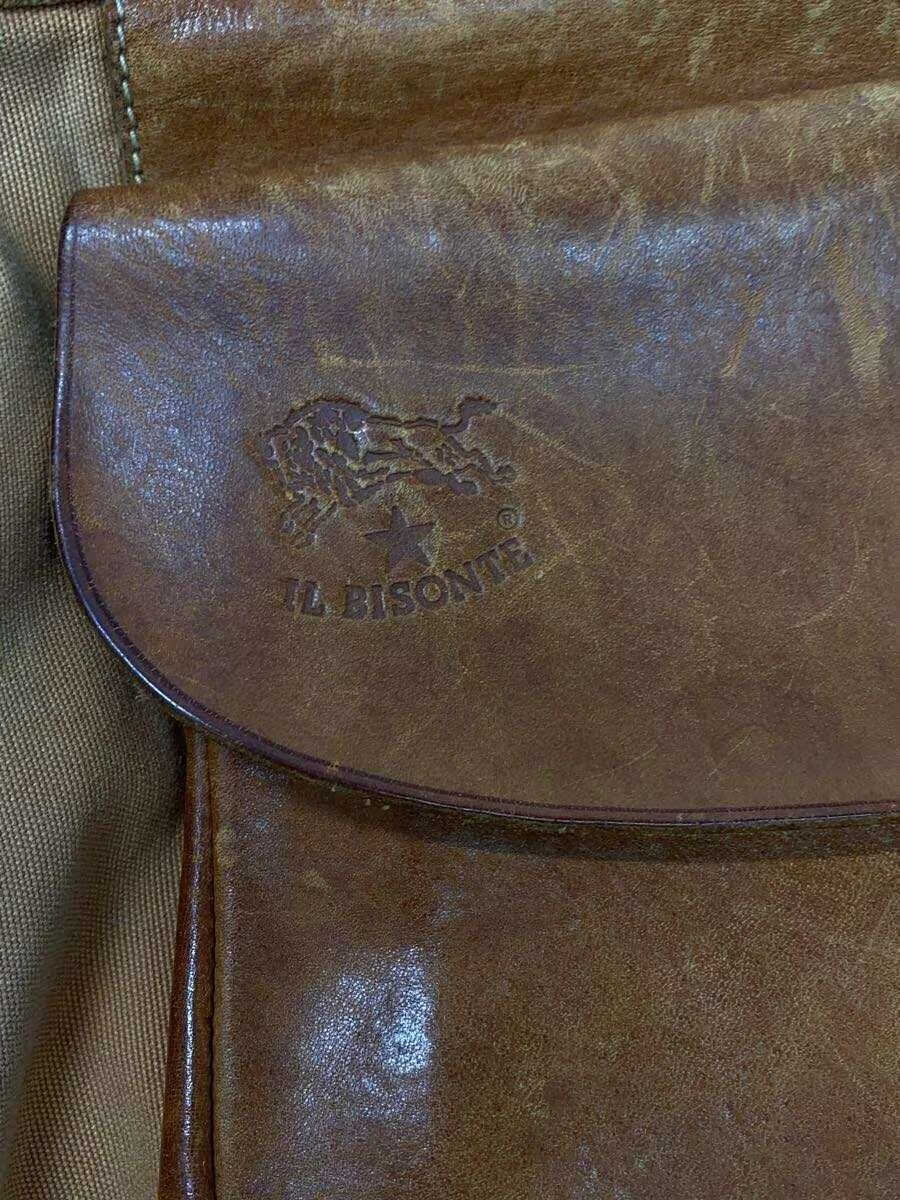 IL BISONTE Leather Backpack, CML, Solid Color - image 5