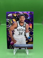 2025-26 Topps Chrome Giannis Antetokounmpo Bucks #190 Purple /150