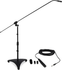 Galaxy Audio CBM-324 Carbon Fiber Boom - 57 inch Boom  24 inch Stand