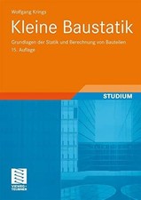 Kleine Baustatik: Grundlagen der Statik und Buch Vieweg+Teubner Verlag