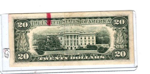 $20 "MISSING SEALS & SERIALS" (RARE NOTE) 1988 $20"MISSING SEALS & SERIALS" RARE - Picture 3 of 3