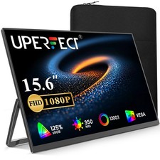 UPERFECT 15.6" Portable Monitor 1920 1080 Display HDMI USB C 3.1 Travel Monitor