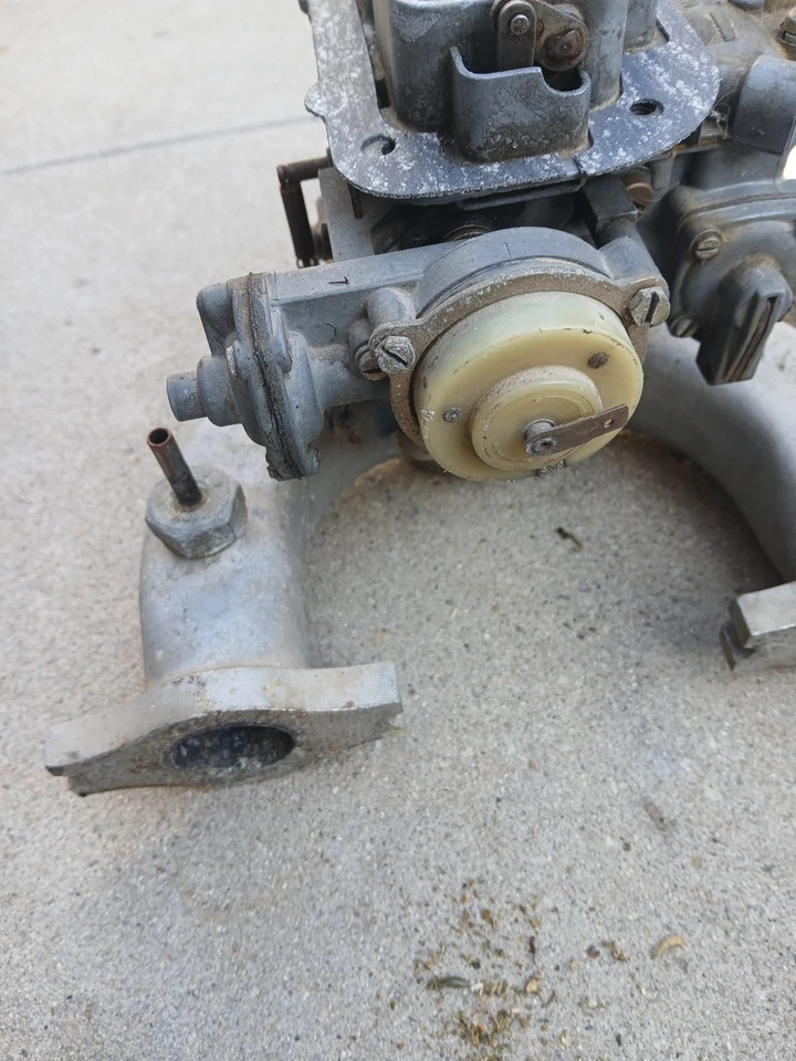 Карбюратор MGB Weber с впускным коллектором пушки MG - Изображение 2 из 4