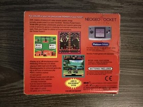 SNK Neo Geo Pocket Color CIB - Silver; Working In Good Condition w/ New Battery