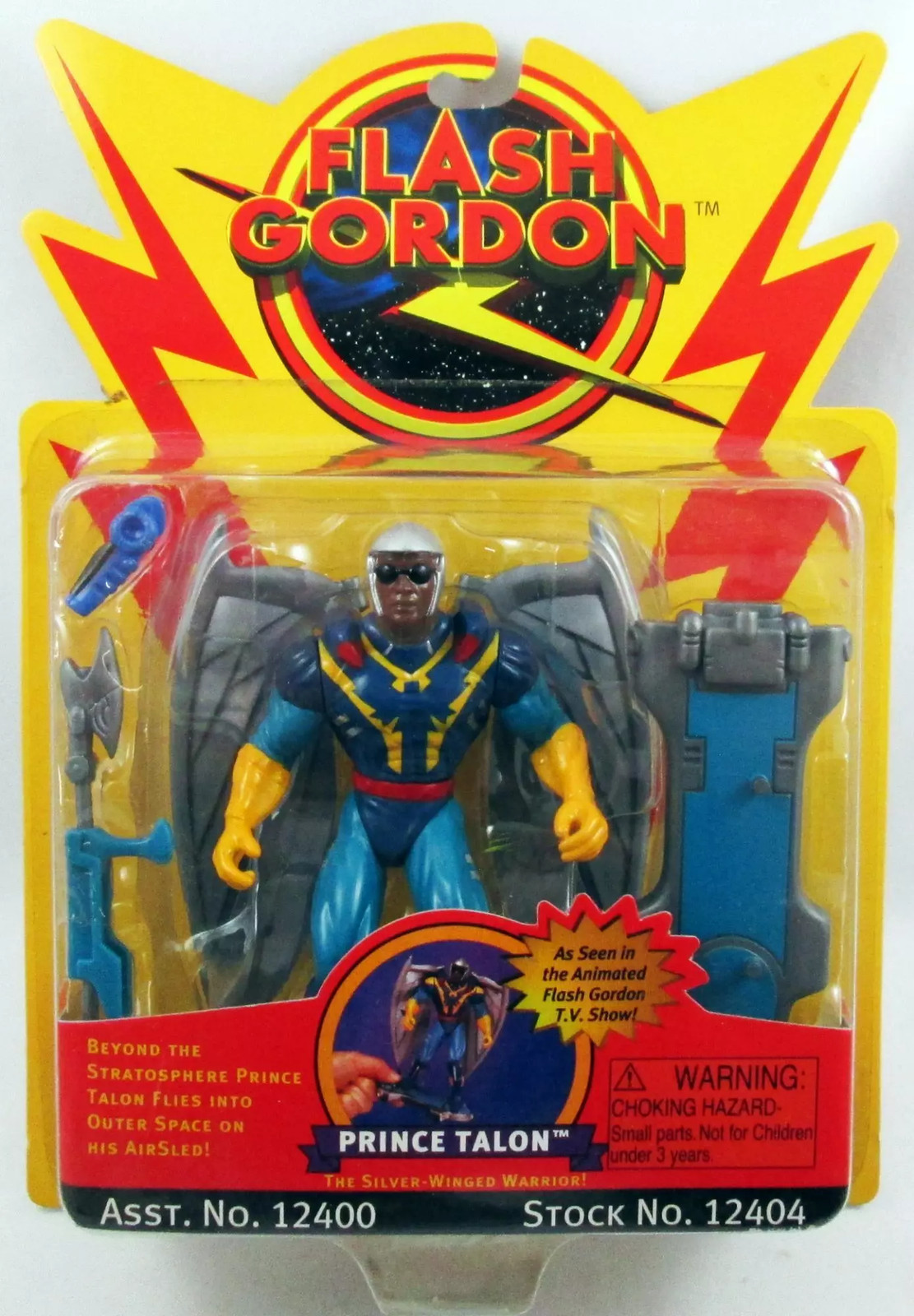 Figurine Prince Talon Flash Gordon 1996 Playmates Toys articulée retro
