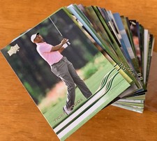 2026 Upper Deck Golf Base Set 1-100 w/ Tiger Woods
