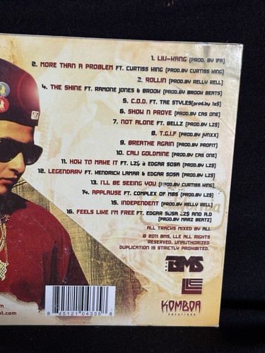 Celphi Cali Goldmine CD Album 2011 Underground Hip Hop Rare Kendrick Lamar Feat - Picture 4 of 7