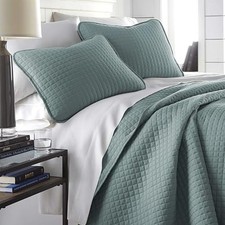 Quilts, Queen Size/Full Quilt Bedding Set, Stain Full / Queen 23 - Steel Blue