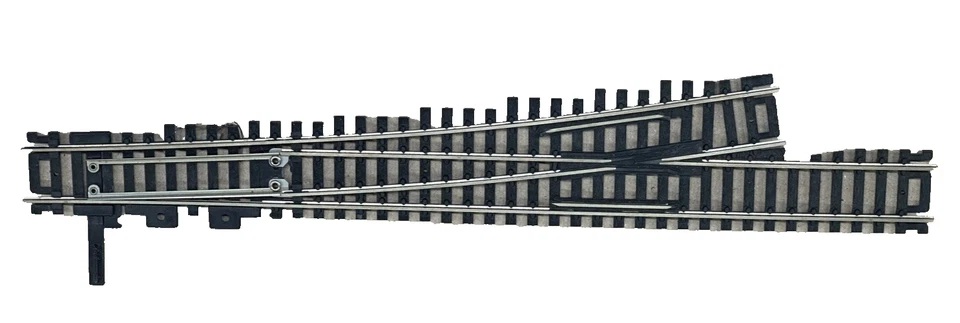 12 ATLAS HO SCALE CODE 100 #6 CUSTOM LINE LEFT HAND TURNOUT/SWITCH - FREE SHIP - Image 3 of 4