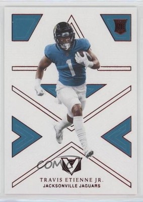 2021 Panini Chronicles Vertex Red 198/199 Travis Etienne Jr #V-10 Rookie RC 0c4o