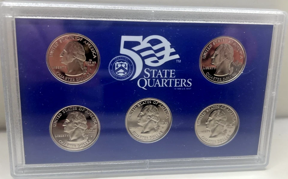 2007S United States Mint Proof Set (5 Piece Quarter Set) - Image 3 of 3