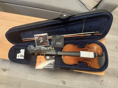 Pyle USA Violine Set mit Koffer Bogen und Zubehör wie neu