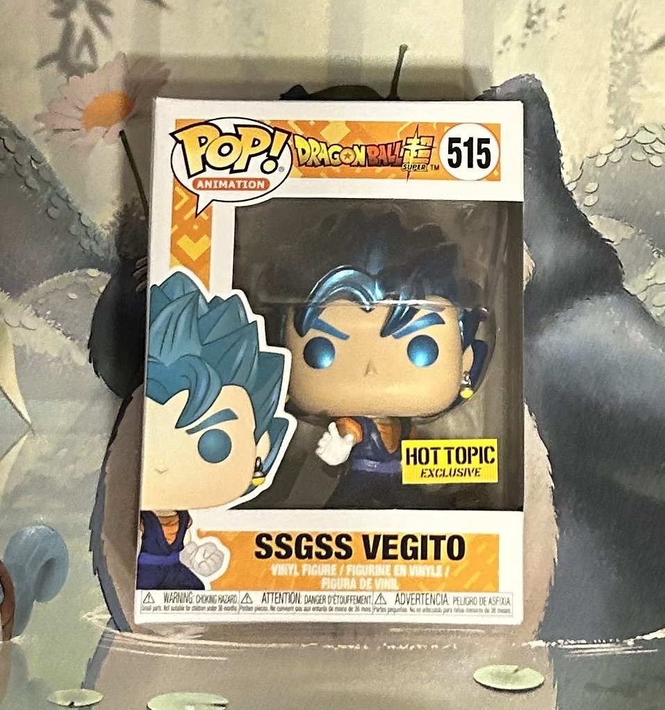 Funko Pop! Animación Anime Dragon Ball Super Dbs Ssgss Vegito #515 Caja Dañada