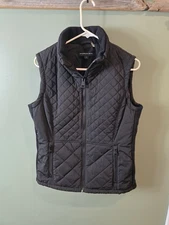 Andrew Marc Black Vest Womens