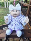 Sweet Vintage Cabbage Patch Preemie In Custom Outfit