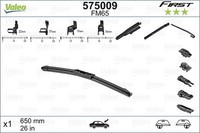 Wischblatt Scheibenwischer First Multiconnection Valeo 575009 FüR Audi Ford Bmw