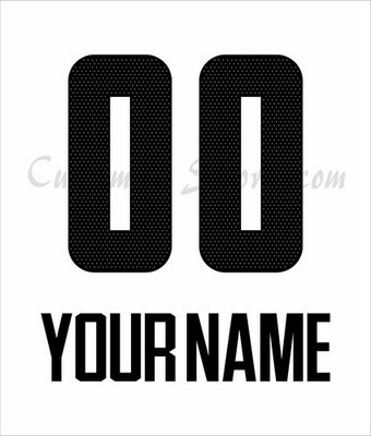 NBA All Star Customized Number Kit For 2019 Team Giannis Uniform