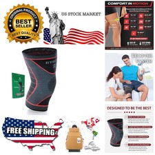 Knee Support Brace Compression Sleeves for Men and Women for Ligament Injury,...