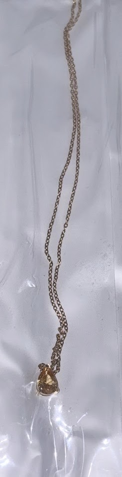 Harmony Diamond Solitaire 14K White Gold Pendant