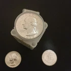 Washington 90% Silver Quarter Roll BU